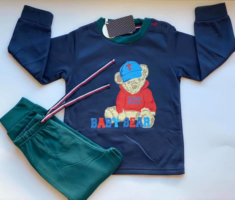 Picture of 20531 BOYS TWO PIECE FLEECY PYJAMA BABY BEAR